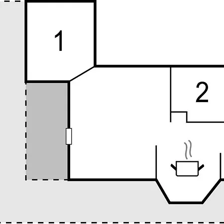 3 Bedroom Cozy In Feriehus